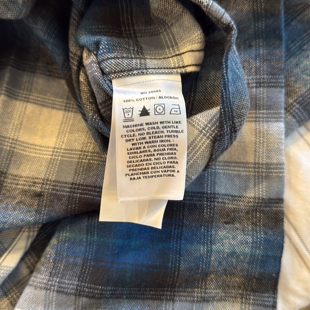 NWT Pendleton Mason Flannel Shirt - Picture 3 of 3